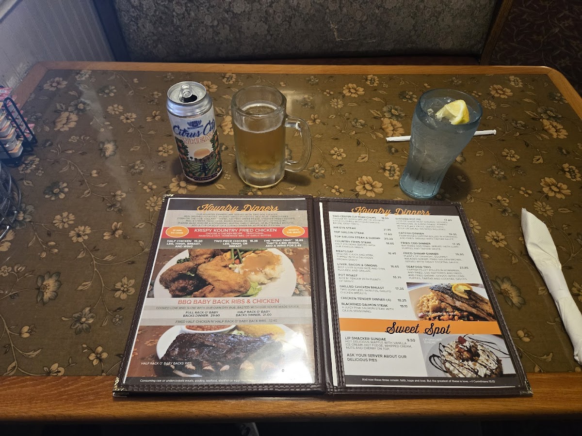 Menu Kountry Folks Homestyle Restaurant-3