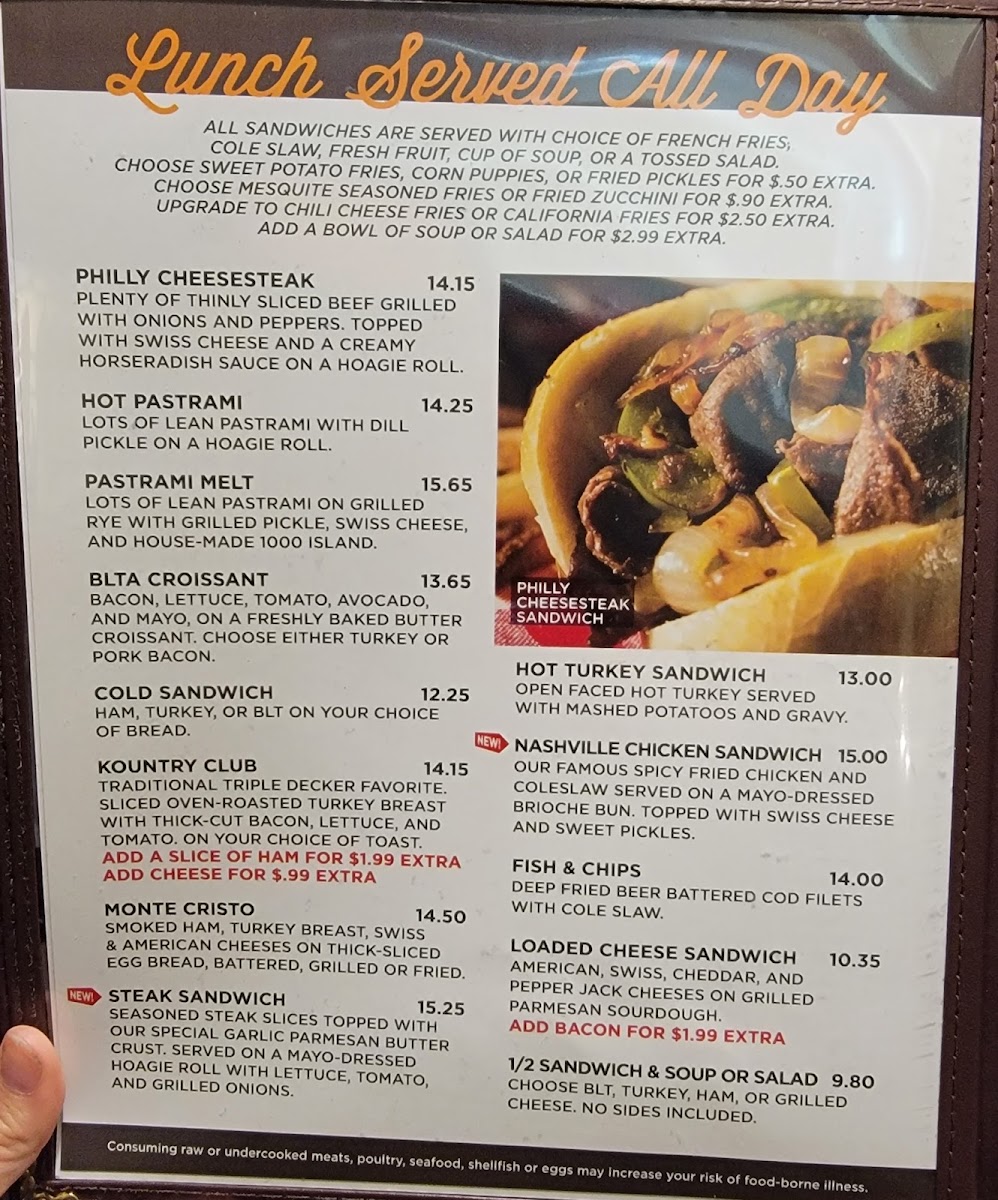 Menu Kountry Folks Homestyle Restaurant-6